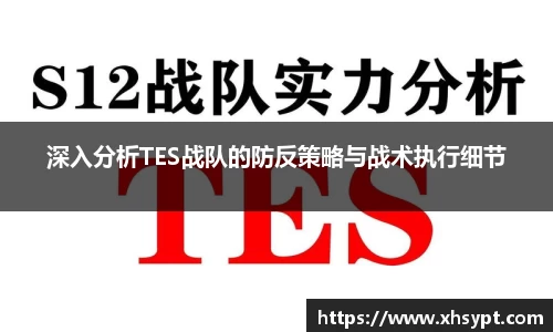 深入分析TES战队的防反策略与战术执行细节
